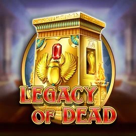 Legacy of Dead game by Play’n GO – logo hosted on Casino Breda