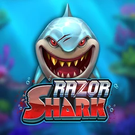 Slots logo of Razor Shark from Push Gaming at Casino Breda