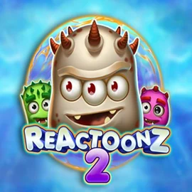 Reactoonz 2 game by Play'n GO – logo hosted on Casino Breda