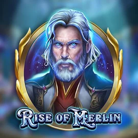 Slots logo of Rise of Merlin from Play'n GO at Casino Breda